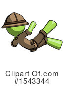 Green Design Mascot Clipart #1543344 by Leo Blanchette