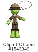 Green Design Mascot Clipart #1543349 by Leo Blanchette