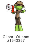 Green Design Mascot Clipart #1543357 by Leo Blanchette