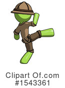 Green Design Mascot Clipart #1543361 by Leo Blanchette