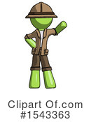 Green Design Mascot Clipart #1543363 by Leo Blanchette