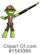 Green Design Mascot Clipart #1543364 by Leo Blanchette