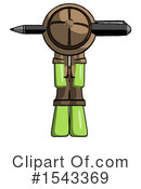 Green Design Mascot Clipart #1543369 by Leo Blanchette
