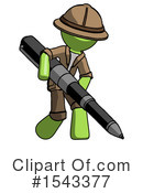 Green Design Mascot Clipart #1543377 by Leo Blanchette