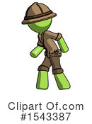 Green Design Mascot Clipart #1543387 by Leo Blanchette
