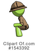 Green Design Mascot Clipart #1543392 by Leo Blanchette