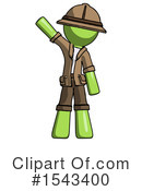Green Design Mascot Clipart #1543400 by Leo Blanchette