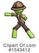 Green Design Mascot Clipart #1543412 by Leo Blanchette