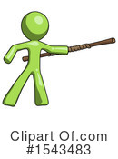 Green Design Mascot Clipart #1543483 by Leo Blanchette