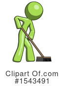 Green Design Mascot Clipart #1543491 by Leo Blanchette