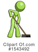 Green Design Mascot Clipart #1543492 by Leo Blanchette