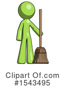 Green Design Mascot Clipart #1543495 by Leo Blanchette