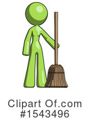 Green Design Mascot Clipart #1543496 by Leo Blanchette