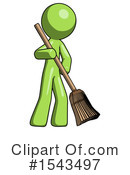Green Design Mascot Clipart #1543497 by Leo Blanchette