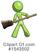 Green Design Mascot Clipart #1543502 by Leo Blanchette