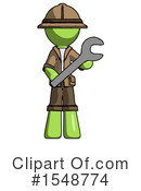 Green Design Mascot Clipart #1548774 by Leo Blanchette