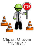 Green Design Mascot Clipart #1548817 by Leo Blanchette