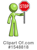 Green Design Mascot Clipart #1548818 by Leo Blanchette
