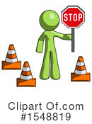 Green Design Mascot Clipart #1548819 by Leo Blanchette