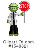 Green Design Mascot Clipart #1548821 by Leo Blanchette