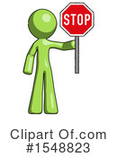 Green Design Mascot Clipart #1548823 by Leo Blanchette