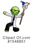 Green Design Mascot Clipart #1548851 by Leo Blanchette