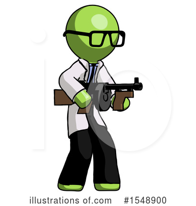 Royalty-Free (RF) Green Design Mascot Clipart Illustration by Leo Blanchette - Stock Sample #1548900