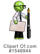 Green Design Mascot Clipart #1548944 by Leo Blanchette