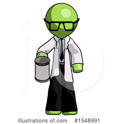 Royalty-Free (RF) Green Design Mascot Clipart Illustration by Leo Blanchette - Stock Sample #1548991