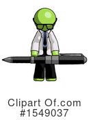 Green Design Mascot Clipart #1549037 by Leo Blanchette