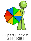 Green Design Mascot Clipart #1549091 by Leo Blanchette