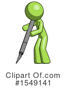 Green Design Mascot Clipart #1549141 by Leo Blanchette