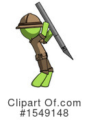 Green Design Mascot Clipart #1549148 by Leo Blanchette