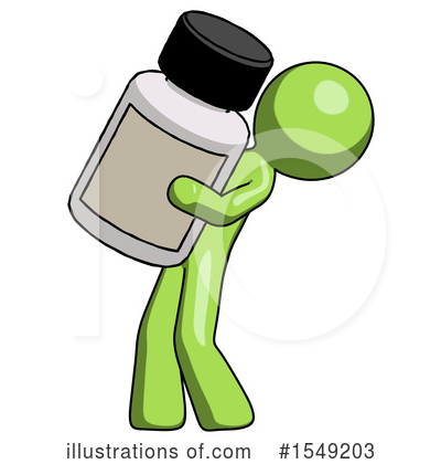 Royalty-Free (RF) Green Design Mascot Clipart Illustration by Leo Blanchette - Stock Sample #1549203