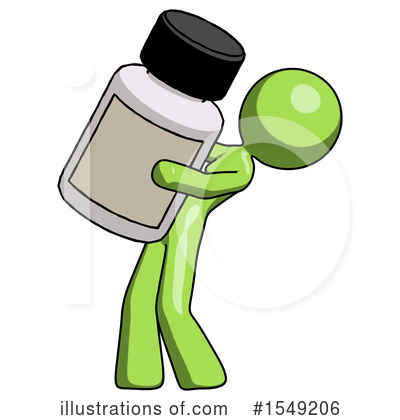 Royalty-Free (RF) Green Design Mascot Clipart Illustration by Leo Blanchette - Stock Sample #1549206