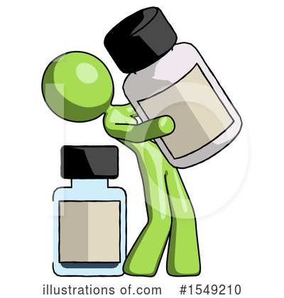 Royalty-Free (RF) Green Design Mascot Clipart Illustration by Leo Blanchette - Stock Sample #1549210