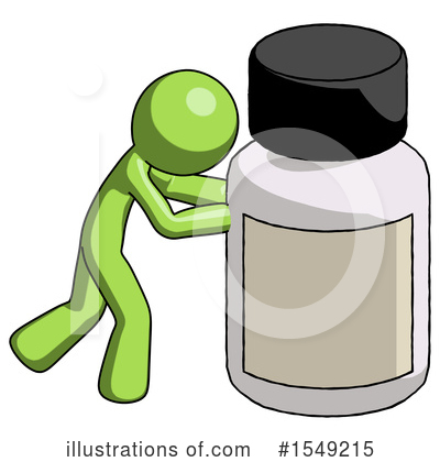 Royalty-Free (RF) Green Design Mascot Clipart Illustration by Leo Blanchette - Stock Sample #1549215