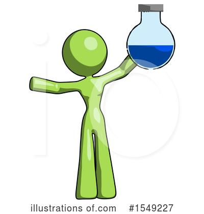 Royalty-Free (RF) Green Design Mascot Clipart Illustration by Leo Blanchette - Stock Sample #1549227