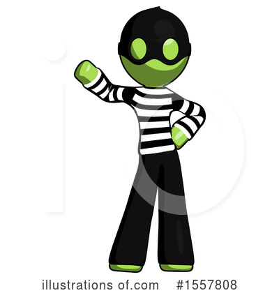 Royalty-Free (RF) Green Design Mascot Clipart Illustration by Leo Blanchette - Stock Sample #1557808