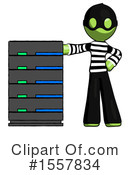 Green Design Mascot Clipart #1557834 by Leo Blanchette