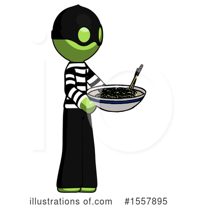 Royalty-Free (RF) Green Design Mascot Clipart Illustration by Leo Blanchette - Stock Sample #1557895