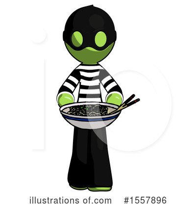 Royalty-Free (RF) Green Design Mascot Clipart Illustration by Leo Blanchette - Stock Sample #1557896