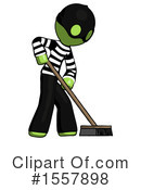 Green Design Mascot Clipart #1557898 by Leo Blanchette