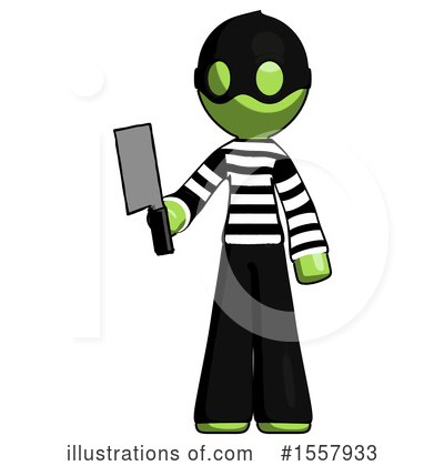 Royalty-Free (RF) Green Design Mascot Clipart Illustration by Leo Blanchette - Stock Sample #1557933