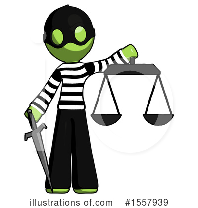 Royalty-Free (RF) Green Design Mascot Clipart Illustration by Leo Blanchette - Stock Sample #1557939
