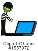 Green Design Mascot Clipart #1557972 by Leo Blanchette