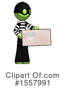 Green Design Mascot Clipart #1557991 by Leo Blanchette