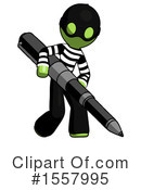 Green Design Mascot Clipart #1557995 by Leo Blanchette