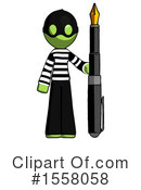 Green Design Mascot Clipart #1558058 by Leo Blanchette