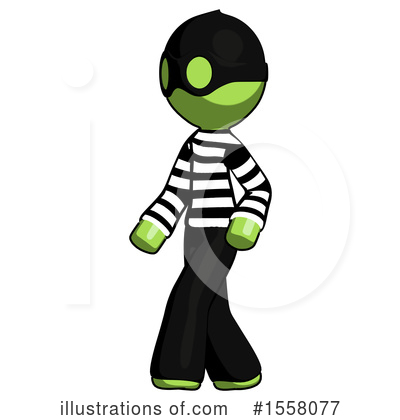 Royalty-Free (RF) Green Design Mascot Clipart Illustration by Leo Blanchette - Stock Sample #1558077
